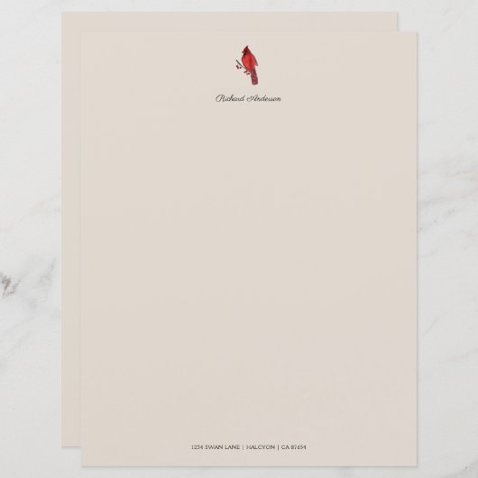 カスタム(鳥)ショウジョウコウカンチョウ (正面/裏面)