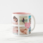 カスタム 10フォトコラージュムピン最高のクハート ツートーンマグカップ (正面右)