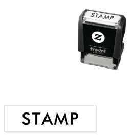 カスタム 1.4" x 0.4" セルフインキングスタンプ