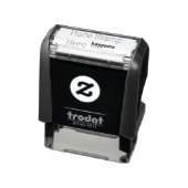 カスタム 1.4" x 0.4" セルフインキングスタンプ (商品)