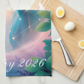 カスタム 2026年 午年 キッチンタオル (四つ折り)