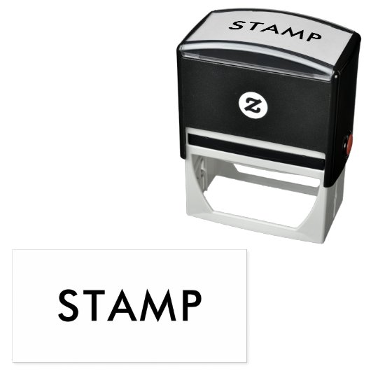 カスタム 2.9" x 1.4" セルフインキングスタンプ (インサイチュ)