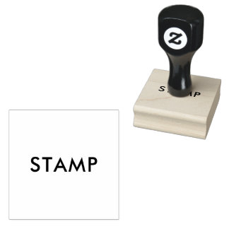 カスタム 2" x 2" ラバースタンプ