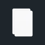 カスタム 3.5" x 5" ラウンド セミグロス 高品質 招待状<br><div class="desc">あらゆる行事にぴったりな、見事なカスタム招待状を当社の汎用3.5" x 5"セミグロスカードで作成しましょう。これらの高品質の招待状は、鮮やかな色とシャープなディテールを生み出す、明るい白色のセミグロス仕上げが特徴で、写真やデザインを披露するのに最適です。各カードは、プレミアム12.5ポイントの厚さ/110ポンドの重さの紙で作られており、耐久性と豪華な手触りを保証します。</div>