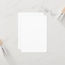 カスタム 3.5" x 5" ラウンド セミグロス 高品質 招待状