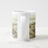 カスタム 4フォトコラージュコーヒーマグ ジャンボコーヒーマグカップ (裏面)