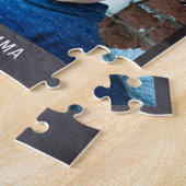 カスタム 4フォトコラージュチャルクボード最高のアントエバー ジグソーパズル (側面)