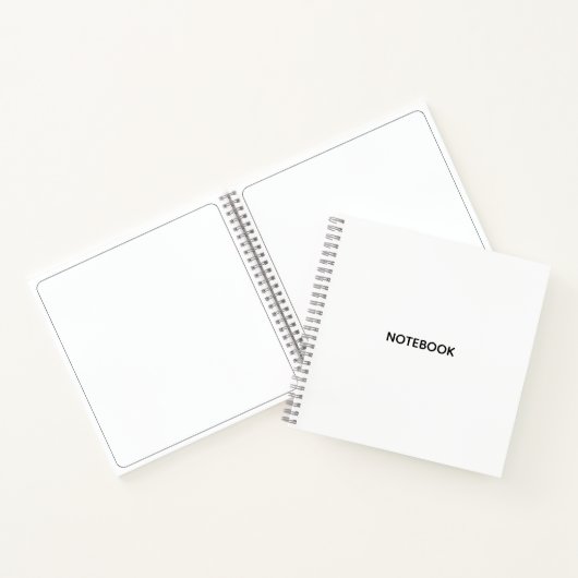 カスタム | 8.5" x 8.5" クラシックノート ノートブック (内部)