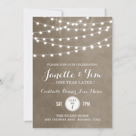 カスタム- Ashley 招待状 (正面)