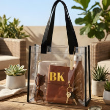 カスタム「BK」モノグラム クリアスタジアム