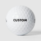 カスタム Callaway Warbird ゴルフボール (正面)