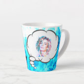 カスタム♥ CIAO BELLA ♥ Cherub Angels カフェラテマグ (右アングル)