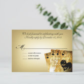 ::カスタム:: Dee & Jon Las Vegas RSVP 5x3.5 (スタンド正面)