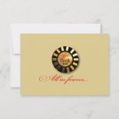 ::カスタム:: Dee & Jon Las Vegas RSVP 5x3.5 (裏面)