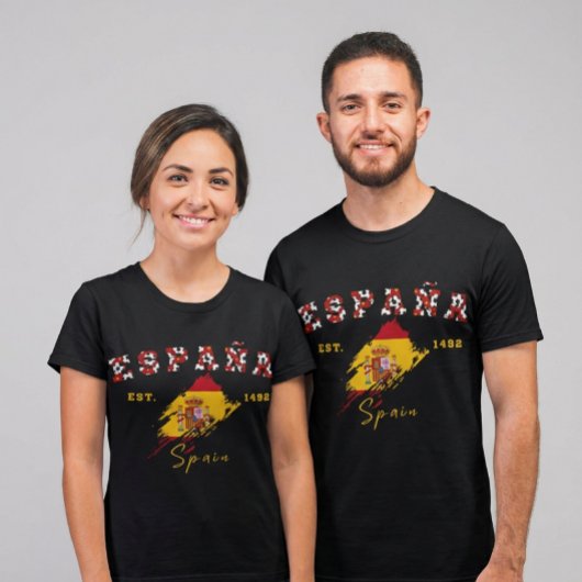 カスタム España Pride スペイン国旗 スペイン Tシャツ