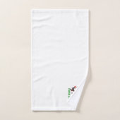 カスタム、Euskal Herriaの伝統的なバスクの踊り: バスタオルセット (ハンドタオル)