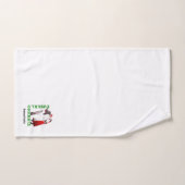 カスタム、Euskal Herriaの伝統的なバスクの踊り: バスタオルセット (ハンドタオル)