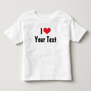 カスタム I Love Tシャツ