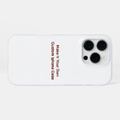 カスタム iPhoneケース (裏面横)