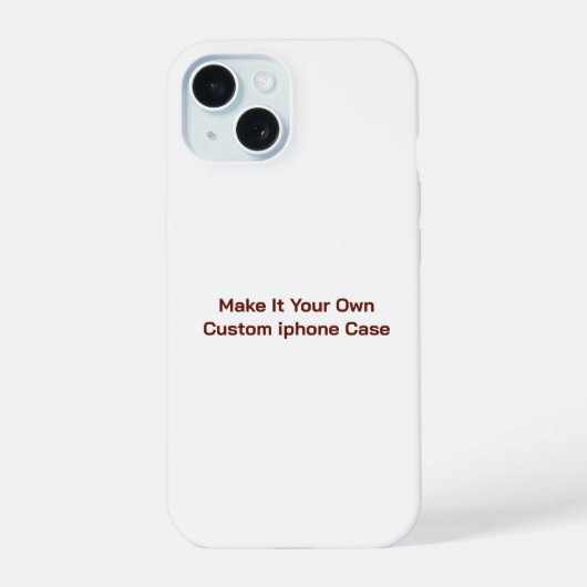 カスタム iPhone 15ケース (裏面)