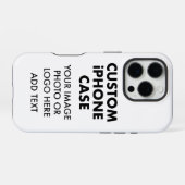 カスタム iPHONE 16 PRO タフケース iPhoneケース (裏面横)
