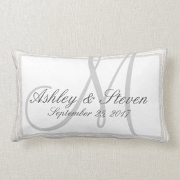 カスタム Linen Lookモ素朴ノグラム ランバークッション