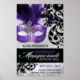 カスタム- Masquerade Ball Poster ポスター