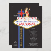 カスタム- Meredith第50 招待状 (正面/裏面)