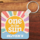 カスタム One in the Sun キーチェーン 名前入り (裏面)