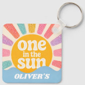 カスタム One in the Sun キーチェーン 名前入り (裏面)