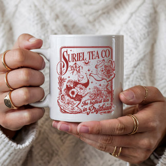 カスタム Suriel Tea Co 引用文 書籍好きなACOTARファンへのギフト コーヒーマグカップ