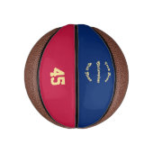 カスタム Team Clubのプレーヤー名 ミニバスケットボール (縦)