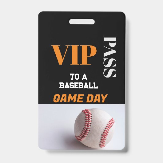 カスタム VIP 野球ゲーム オールアクセスパス VIP バッジ (正面)
