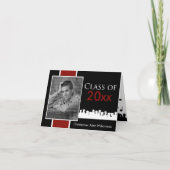 カスタム[YEAR]卒業発表 招待状 (正面)