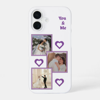 カスタム"You & Me" フォトコラージュスマホケース iPhone 16ケース