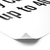 カスタムA3フォトポスター、最大40 x 60" フォトプリント (角)