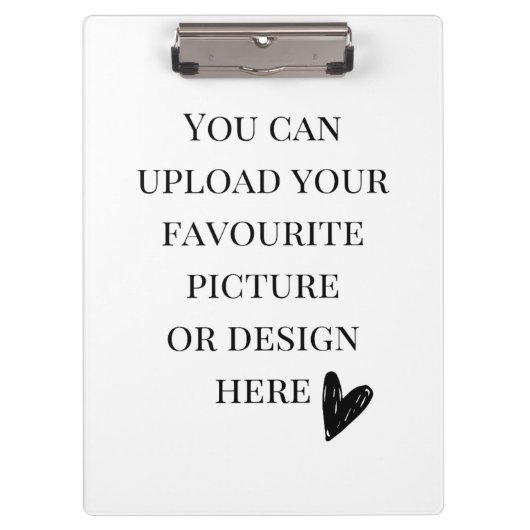 カスタムA4サイズ クリップボード (正面)