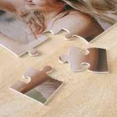 カスタムAbuelito孫フォトコラージュ ジグソーパズル (側面)