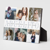 カスタムAbuelito孫フォトコラージュ フォトプラーク (側面)