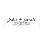 カスタムAddress Stamp、Self Ink差出人住所 セルフインキングスタンプ (デザイン)