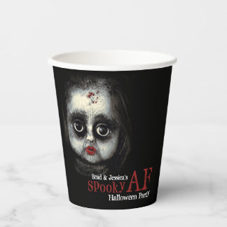 カスタムAF不気味ハローウィンパーティ 紙コップ