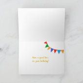 カスタムAge Sonの誕生日贈り物と風船カード シーズンカード (内部)