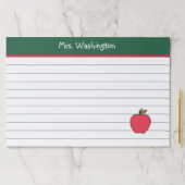 カスタムApple Large Desk Notepad ペーパーパッド (インサイチュ)