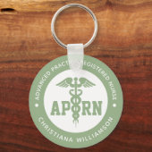 カスタムAPRN Advanced Practice登録ナース キーホルダー (正面)