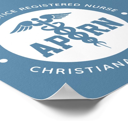 カスタムAPRN Advanced Practice登録ナース ポスター (角)