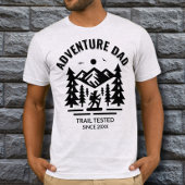 カスタムAsh Gray Adventureパパトレイルテスト Tシャツ