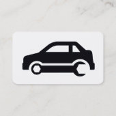 カスタムAuto Repair名刺 名刺 (裏面)