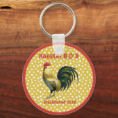 カスタムB & Bカントリーロースターファームハウス キーホルダー (正面)