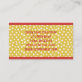 カスタムB & Bカントリーロースターファームハウス 名刺 (裏面)