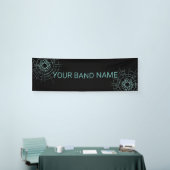 カスタムBand Merch DJ Rock Show Music Gig Banner 横断幕 (トレードショー)
